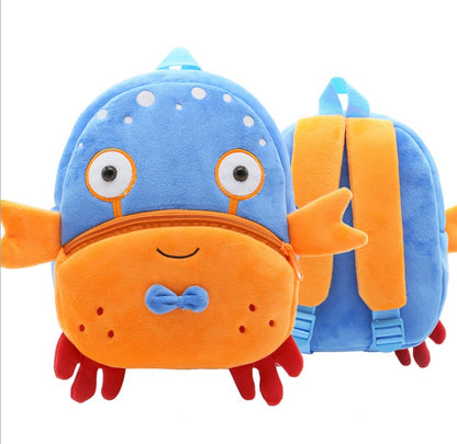 Bonitas mochilas de peluche para guardería, mochilas escolares de dibujos animados, juguetes de animales para niños.