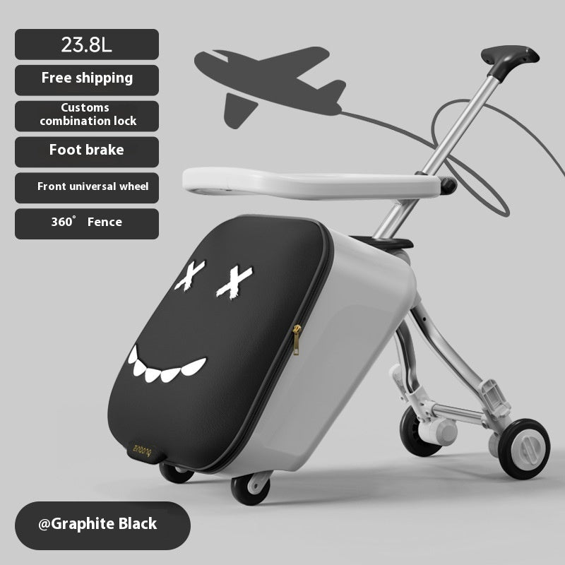 Children's Riding And Boarding Machine Trolley Case