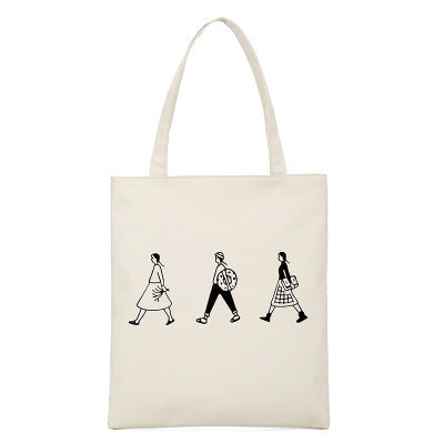 New Fashion Student Bag Shopping Canvas Bag