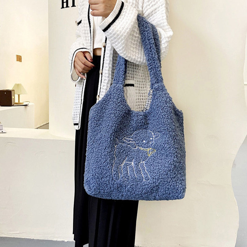 Lamb Bags Winter-Umhängetasche