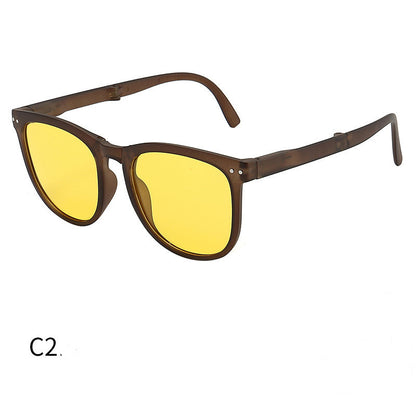Trendige faltbare Sonnenbrille für Damen TR polarisierte faltbare Sonnenbrille