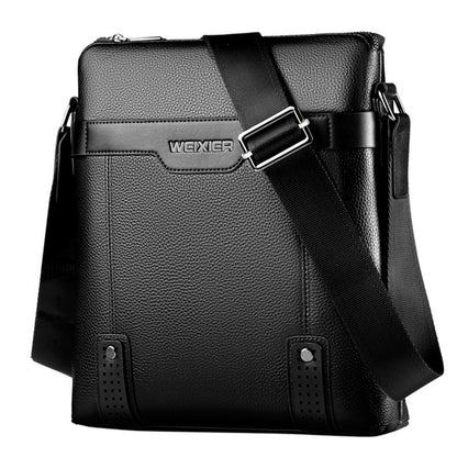 Bolsos de mensajero de cuero PU de moda para hombre