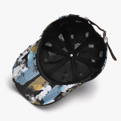 Gorra de béisbol transpirable de parte superior suave para viajes al aire libre para hombre