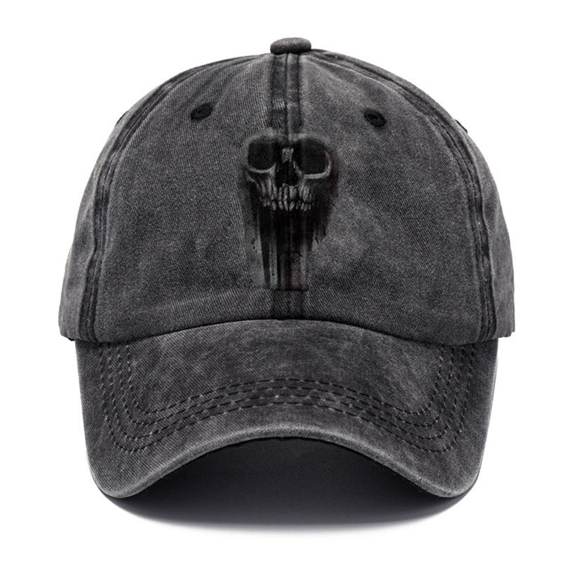 Washed Cotton Printed Old Dad Hat Men's Retro