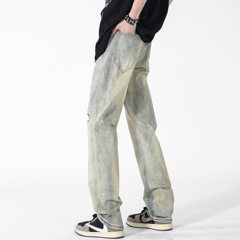 Design Straight Slimming Pants Men - BAGMODA