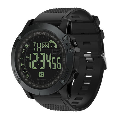 Reloj electrónico redondo resistente al agua con contador de pasos y llamadas para deportes de fitness