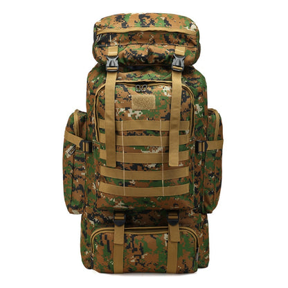 Mochila de camuflaje para montañismo