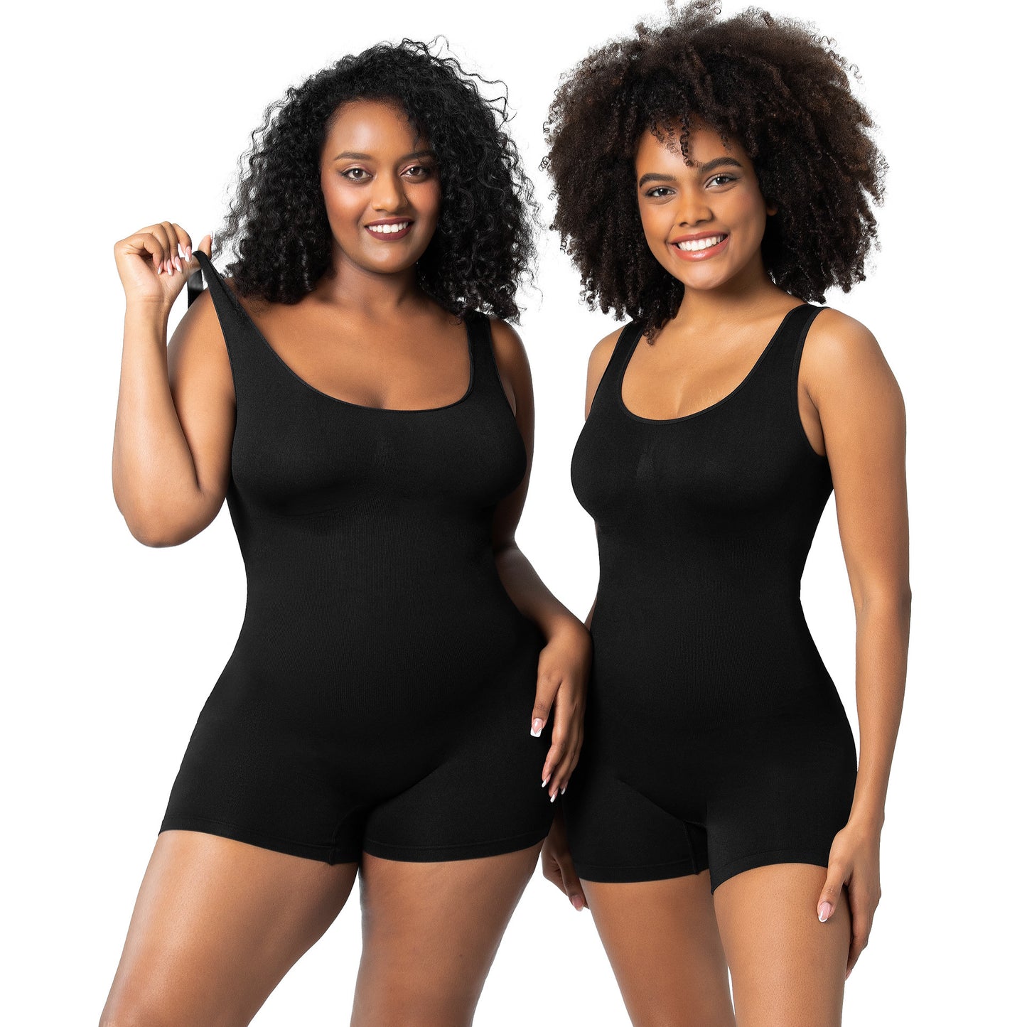 Einfarbige integrierte Sport-Shapewear für Damen