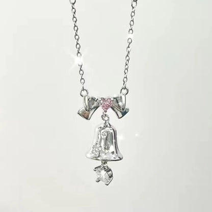 Jingling Bell Halskette Weibliche Ins Nische Temperament Hohe Sinn