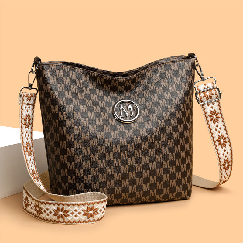 Women's Soft Leather Retro Shoulder Bag