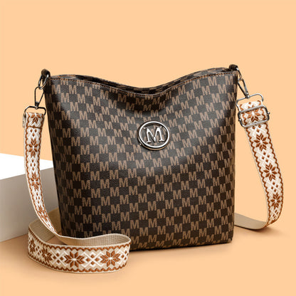 Women's Soft Leather Retro Shoulder Bag