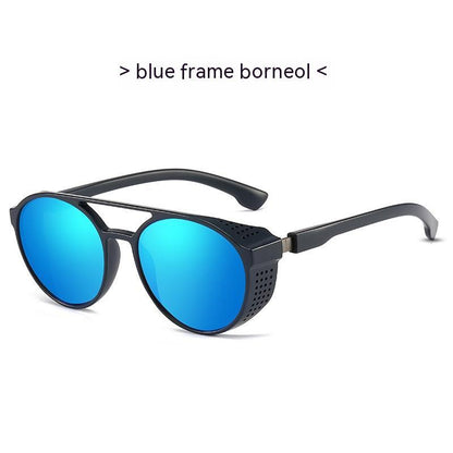 Polarisierte Sonnenbrille für Männer und Frauen mit rundem Rahmen
