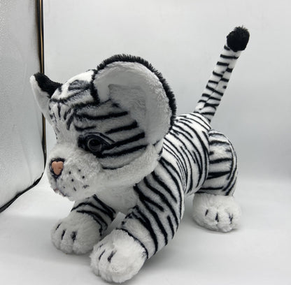 Echtes Plüschtier für Tierfreunde, neugieriges Plüschtier, Tigerspielzeug, Mädchen