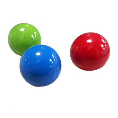 Pelota de squash adhesiva para pared, juguetes para aliviar el estrés