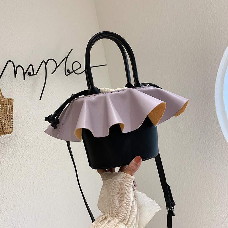 Drawstring shoulder bag