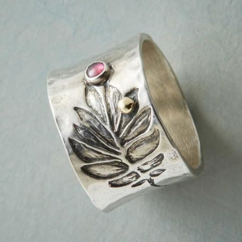 Classic Trend Hand Jewelry Retro Silver Ring