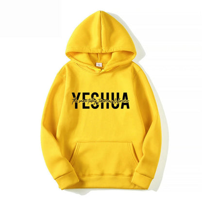 Yeshua Hoodie Christian Kapuzenpullover Religiös