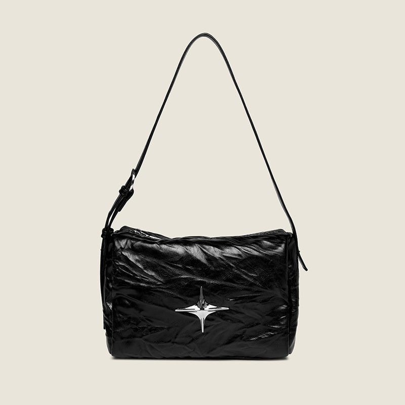 Boston Pillow Bag Pleated Shoulder Bag