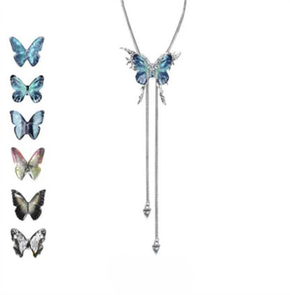 Collar de moda para mujer, collar corto, cadena de suéter
