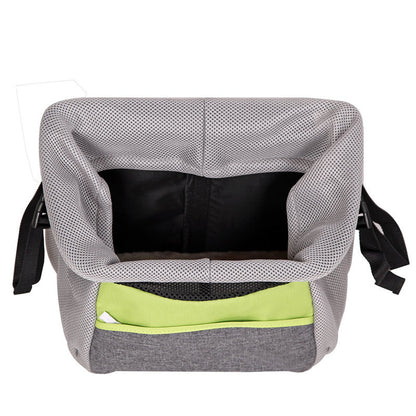 Cesta para perros con cuadro de bicicleta para mascotas