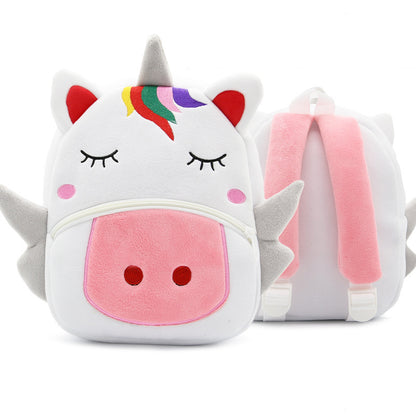 Bonitas mochilas de peluche para guardería, mochilas escolares de dibujos animados, juguetes de animales para niños.