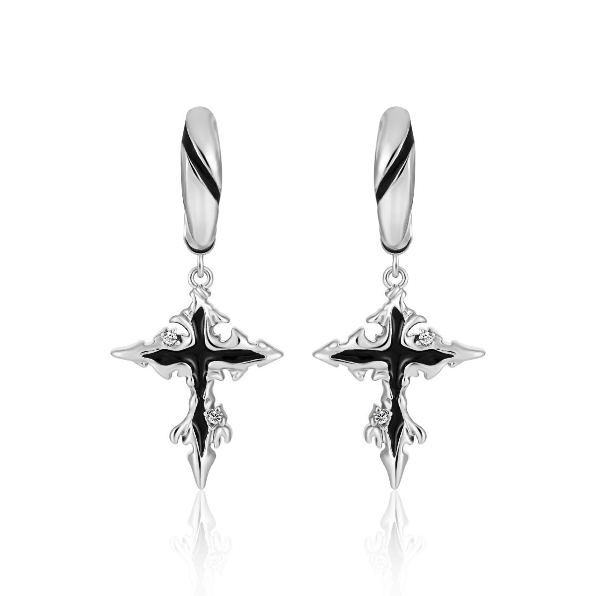 Dark Thorns Ear Clip Non-piercing Ear Clip Earrings