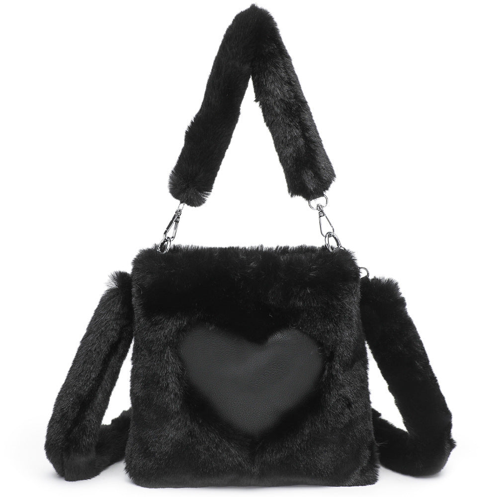 Aurora Fluff Top-Handle Bag