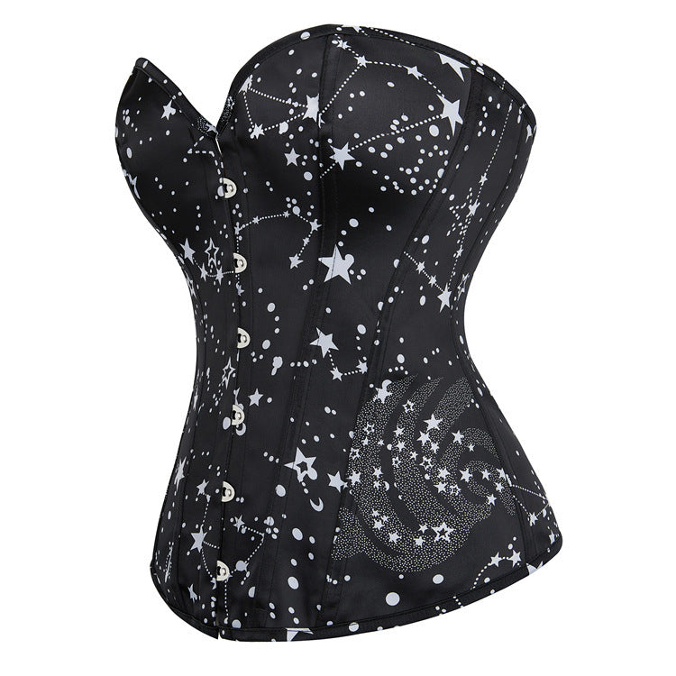 Damen One-Shoulder Shapewear Weste Mieder