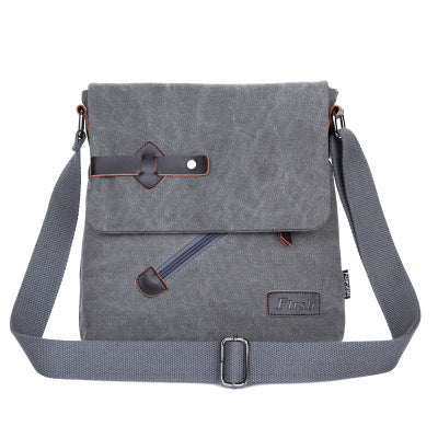 En nombre de una fábrica directa de lona casual, bolsos de hombro para hombres al aire libre y resistentes al viento al por mayor 