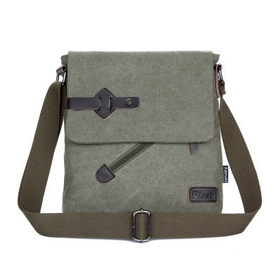 En nombre de una fábrica directa de lona casual, bolsos de hombro para hombres al aire libre y resistentes al viento al por mayor 