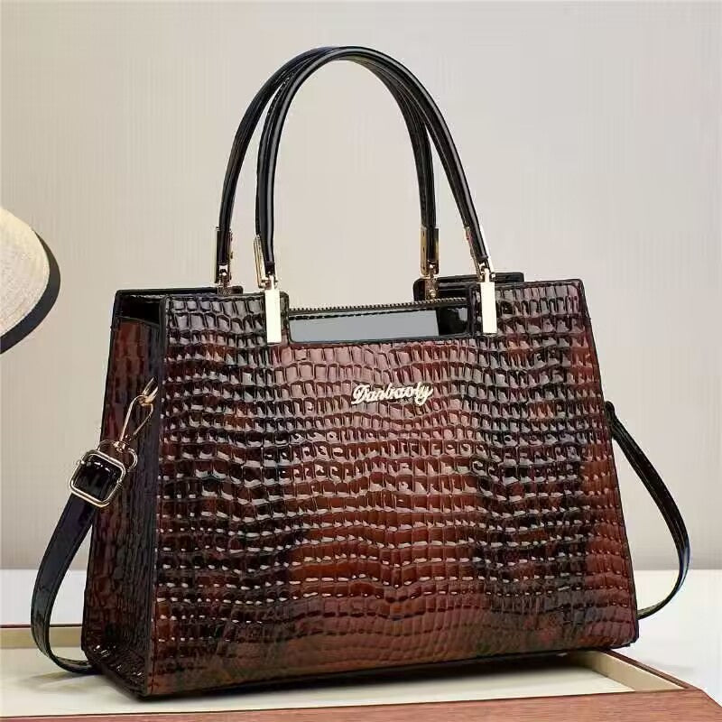Printed Luxe Shoulder Bag