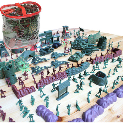 Kleines Soldatenmodell-Set, 500 Teile, 4 cm, Kinderspielzeug