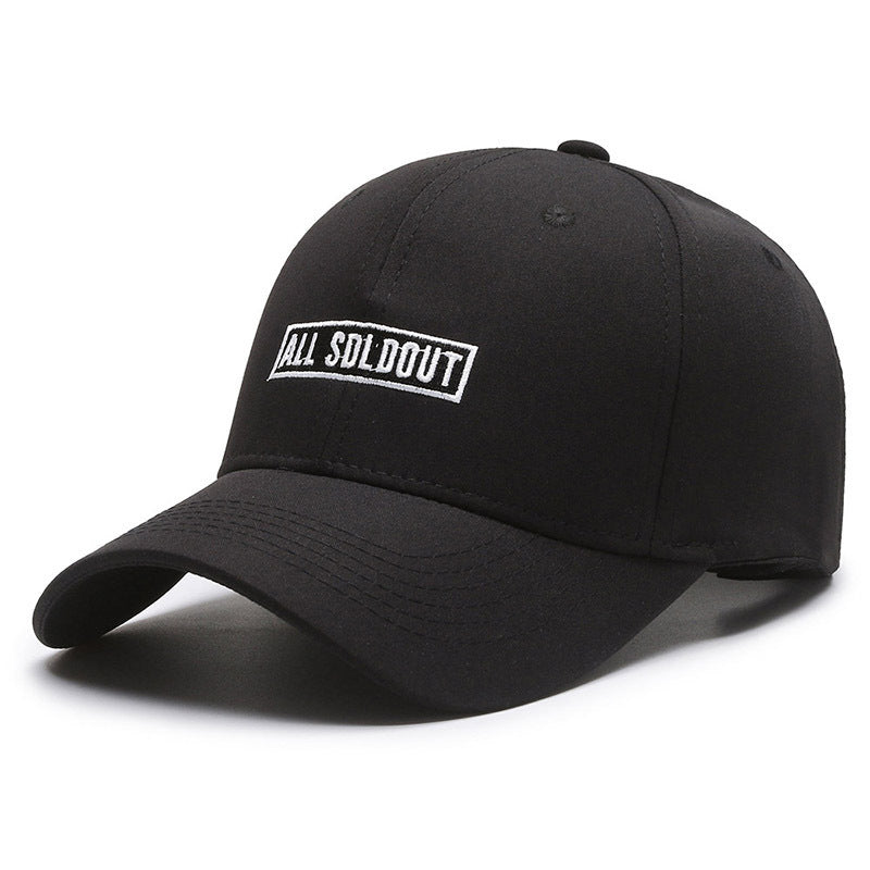 Men's Korean-style Trendy Spring And Autumn Sun-poof Peaked Cap