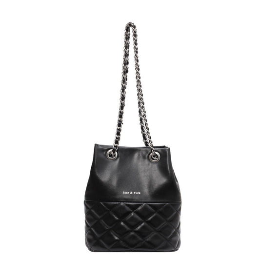 Korean Diamond Texture Bucket Bag