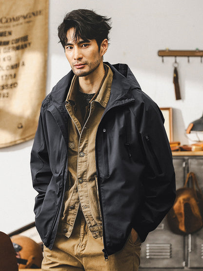 Amerikanischen Retro Outdoor Outdoor Jacke Mantel Männer