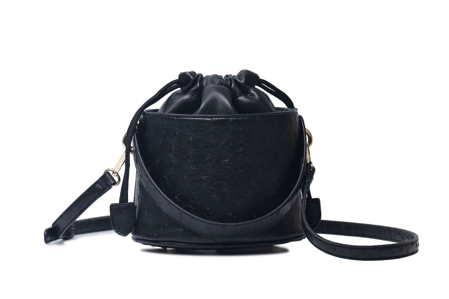 Mini bucket bag with single shoulder bag