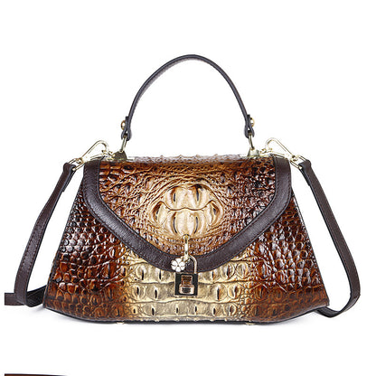 Rindsledertasche im europäischen und amerikanischen Stil
