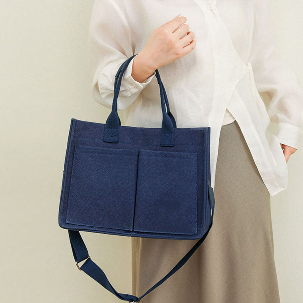 Casual Canvas Tote Bag