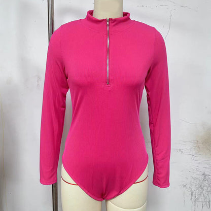 Mono de manga larga de moda sin costuras, moldeador adelgazante para mujer