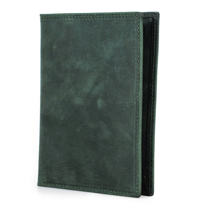 Retro Crazy Horse Leder Anti-Diebstahl-Swiping-Dokumentenpaket