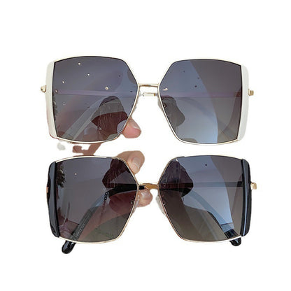 Neue Sonnenbrille mit doppelten Augenbrauen für Damen