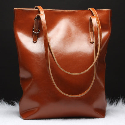Bolso de hombro de cuero OW