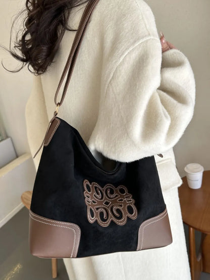 SuedePatch Play Tote - BAGMODA
