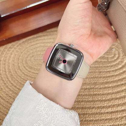 Reloj retro elegante y brillante con correa magnética resistente al agua