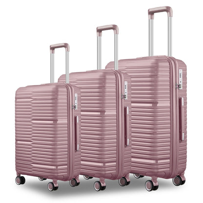 Maleta con ruedas universal silenciosa de 20 pulgadas de material PP