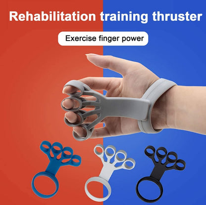Dispositivo de agarre de silicona para ejercitar los dedos, ejercitador de agarre de mano para artritis, fortalece el entrenamiento de rehabilitación y alivia el dolor.