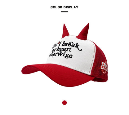 Gorra de béisbol de marca de moda de verano con bordado