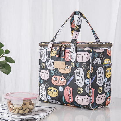 Lunchbox Picknick Isoliertasche Große tragbare wasserdichte Eispackung