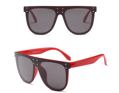 Mode Männer und Frauen Brille große Box Gesicht abnehmen Sonnenbrille