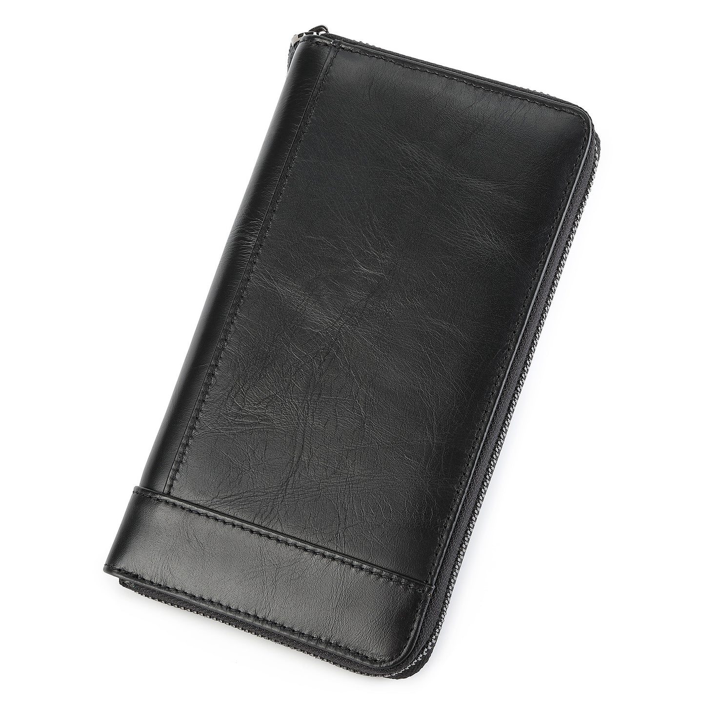 Top Layer Cowhide Men's Wallet Large Capacity Multifunctional